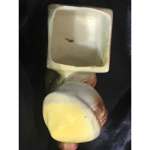 Vintage Kewpie Doll Block Porcelain Planter - Picture 5 of 6